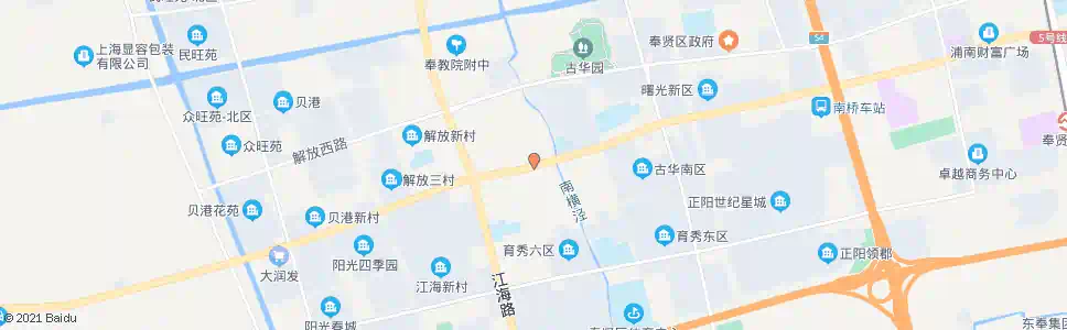 上海南奉公路人民路_公交站地图_上海公交_妙搜公交查询2024