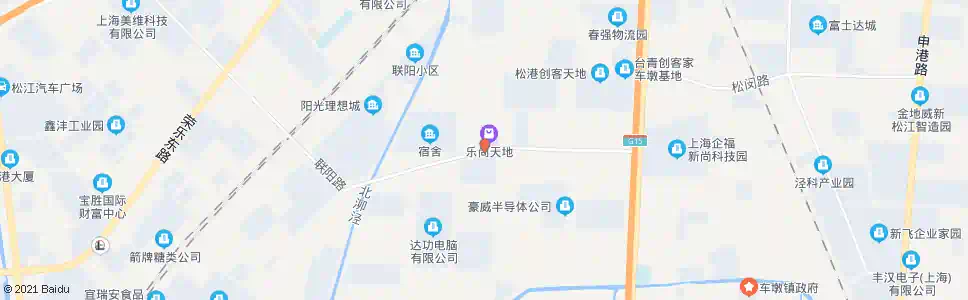 上海南乐路茸江路_公交站地图_上海公交_妙搜公交查询2024