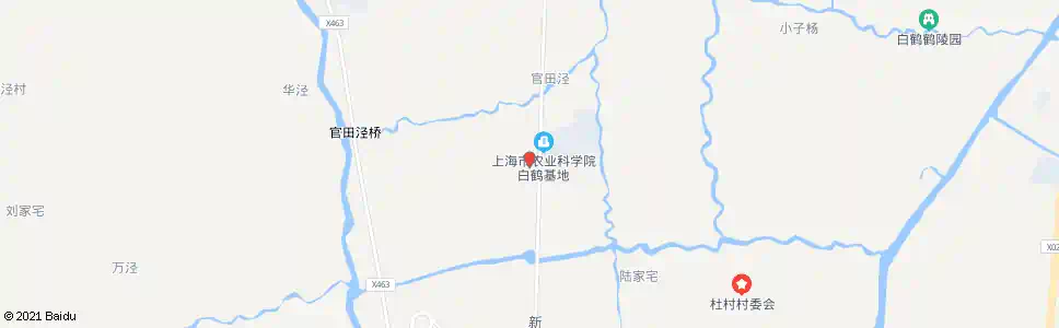 上海红旗村_公交站地图_上海公交_妙搜公交查询2024