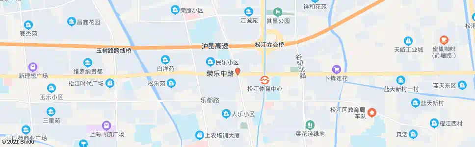 上海荣乐路人民北路(下客站)_公交站地图_上海公交_妙搜公交查询2024