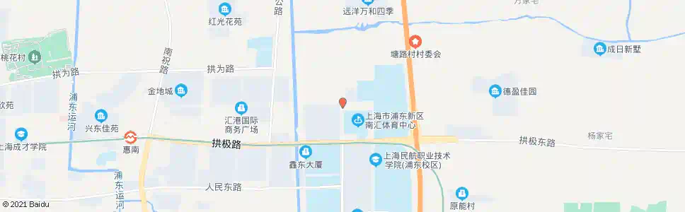 上海拱北路观海路_公交站地图_上海公交_妙搜公交查询2024