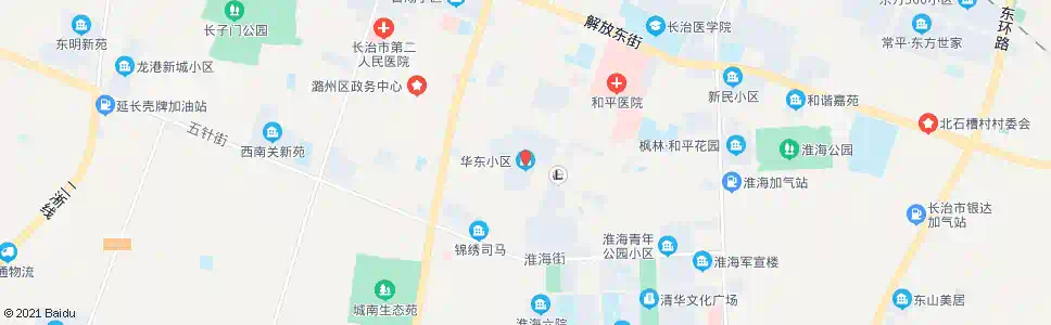 长治华东小区_公交站地图_长治公交_妙搜公交查询2024