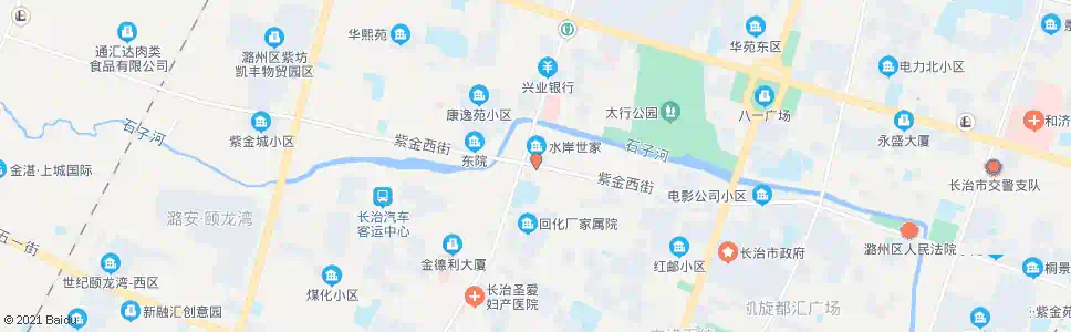 长治紫金西街口_公交站地图_长治公交_妙搜公交查询2024