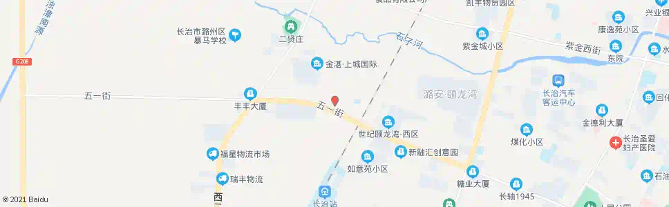 长治湛上_公交站地图_长治公交_妙搜公交查询2024