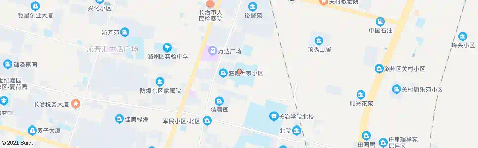 长治长职北校区_公交站地图_长治公交_妙搜公交查询2024