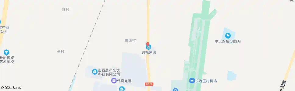 长治果园_公交站地图_长治公交_妙搜公交查询2024