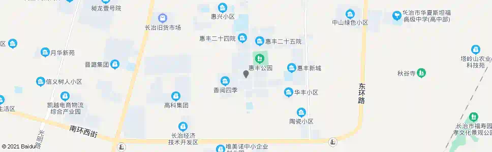 长治惠丰中学_公交站地图_长治公交_妙搜公交查询2024