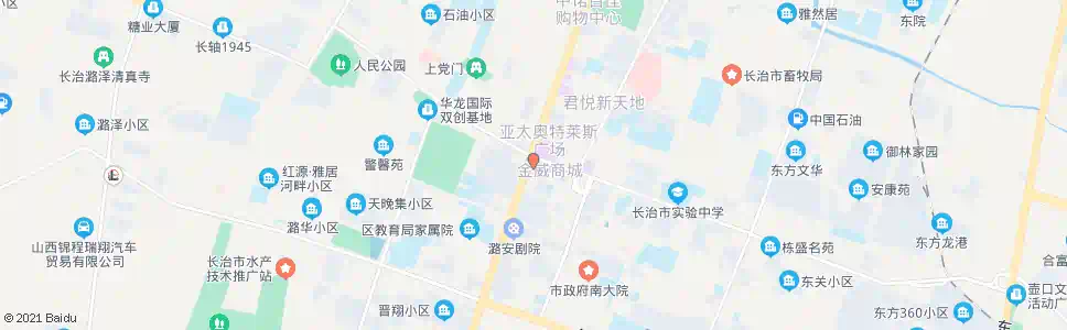 长治金威名店_公交站地图_长治公交_妙搜公交查询2024