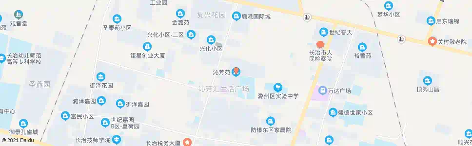 长治沁芳苑小区_公交站地图_长治公交_妙搜公交查询2024