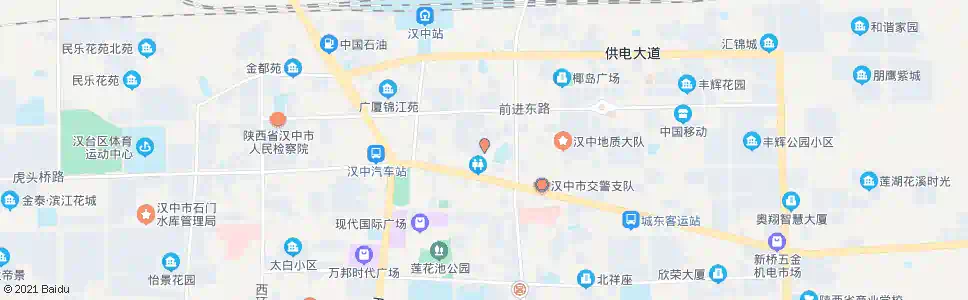 汉中文明小区_公交站地图_汉中公交_妙搜公交查询2024