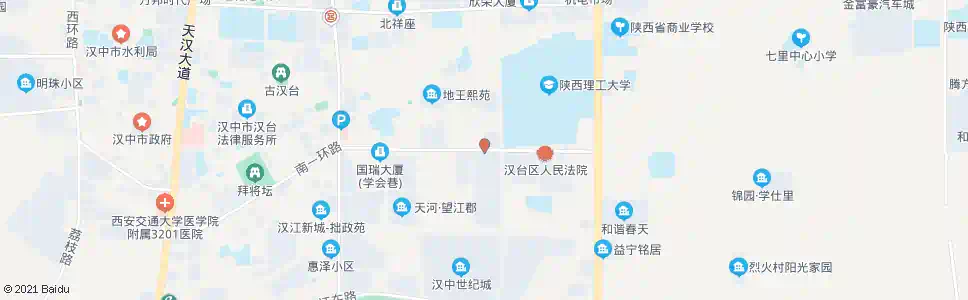 汉中汉台区检察院_公交站地图_汉中公交_妙搜公交查询2024