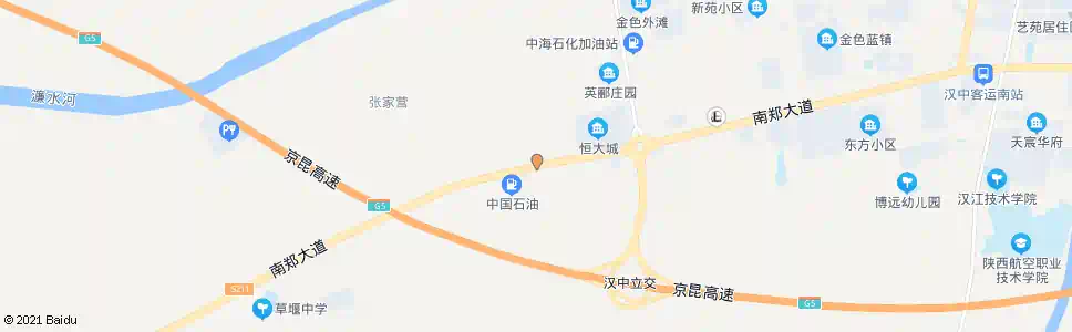 汉中董家营_公交站地图_汉中公交_妙搜公交查询2024