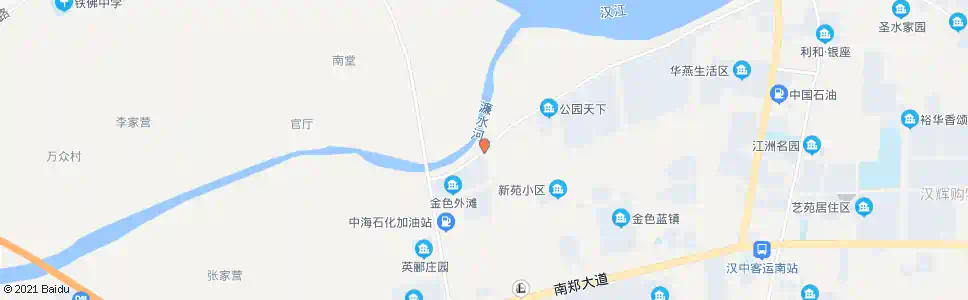 汉中江南西路_公交站地图_汉中公交_妙搜公交查询2024