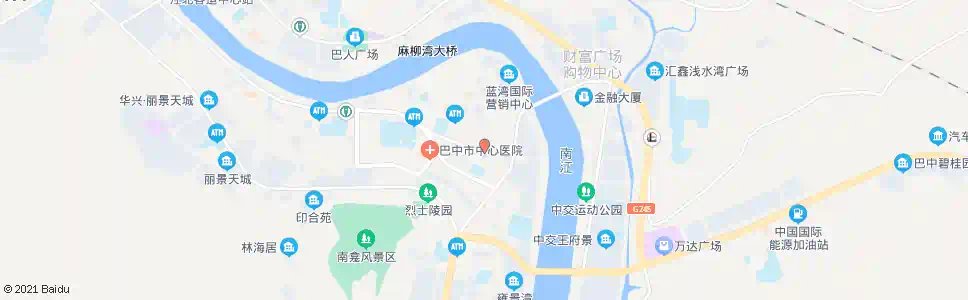 巴中大堂坝_公交站地图_巴中公交_妙搜公交查询2024