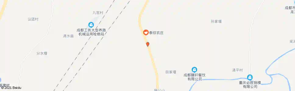 成都杨河村_公交站地图_成都公交_妙搜公交查询2024