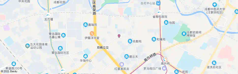 成都双楠路_公交站地图_成都公交_妙搜公交查询2024