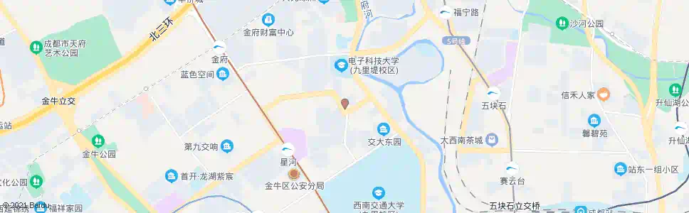 成都星汉路_公交站地图_成都公交_妙搜公交查询2024