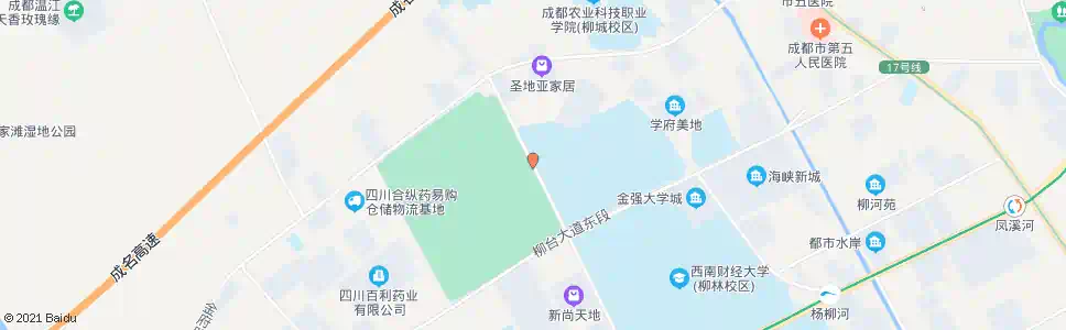 成都中医药大学东_公交站地图_成都公交_妙搜公交查询2024