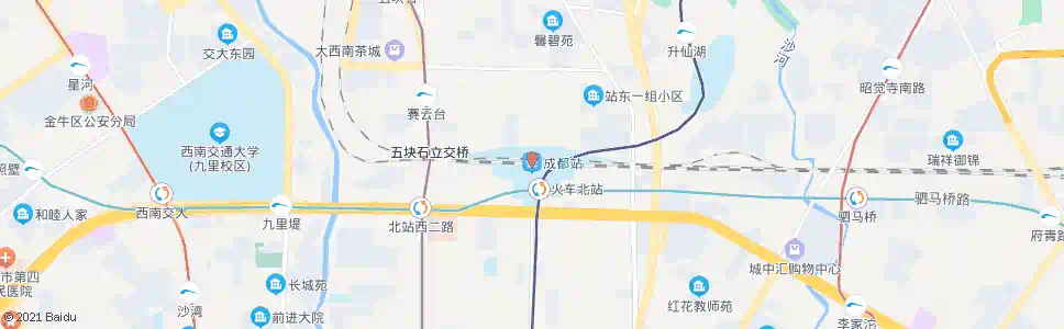 成都布市桥_公交站地图_成都公交_妙搜公交查询2024