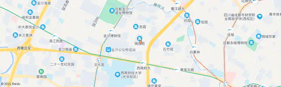 成都双顺路_公交站地图_成都公交_妙搜公交查询2024