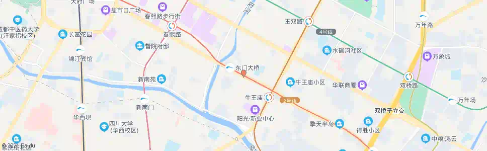 成都芷泉街_公交站地图_成都公交_妙搜公交查询2024