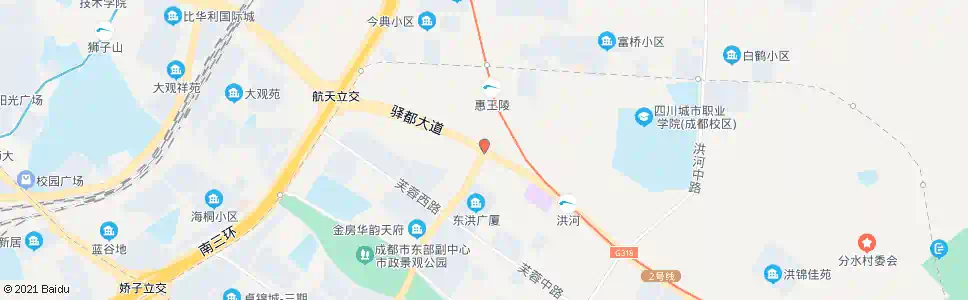 成都锦绣大道静明路口_公交站地图_成都公交_妙搜公交查询2024