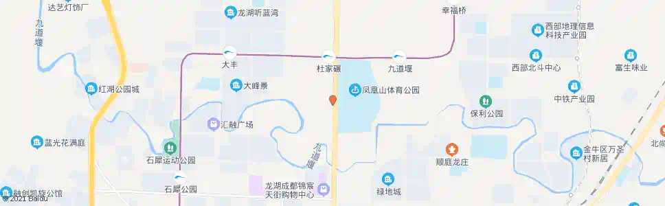 成都北新大道杜太路口_公交站地图_成都公交_妙搜公交查询2024