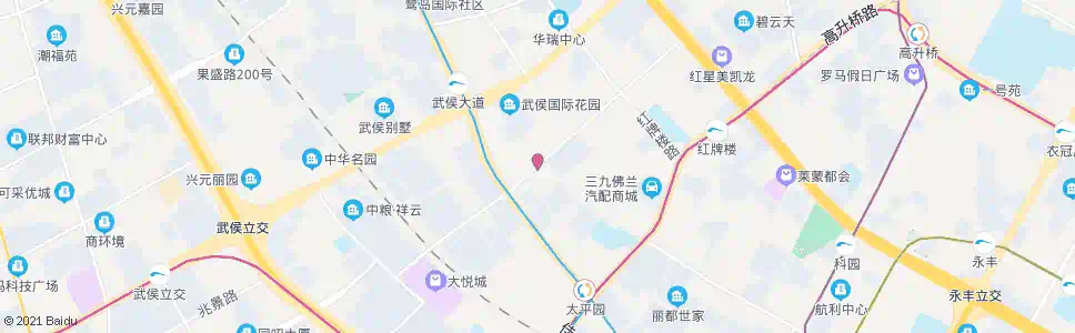 成都永顺路西_公交站地图_成都公交_妙搜公交查询2024