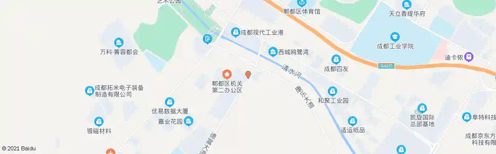 成都德富大道滨河路口_公交站地图_成都公交_妙搜公交查询2024