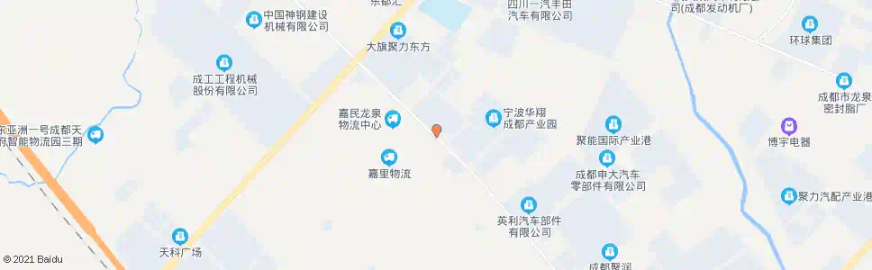 成都德联化工_公交站地图_成都公交_妙搜公交查询2024