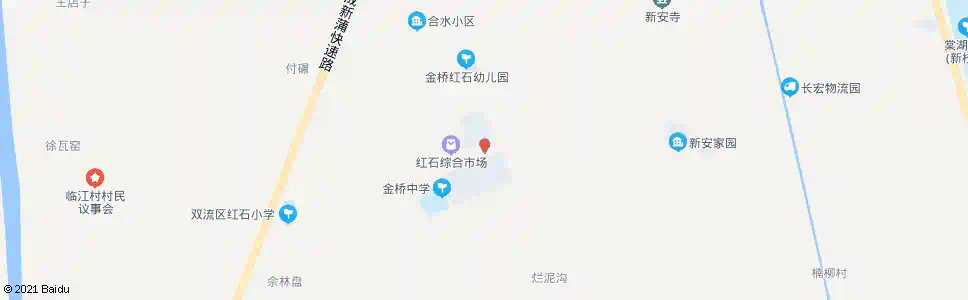 成都红石新村_公交站地图_成都公交_妙搜公交查询2024