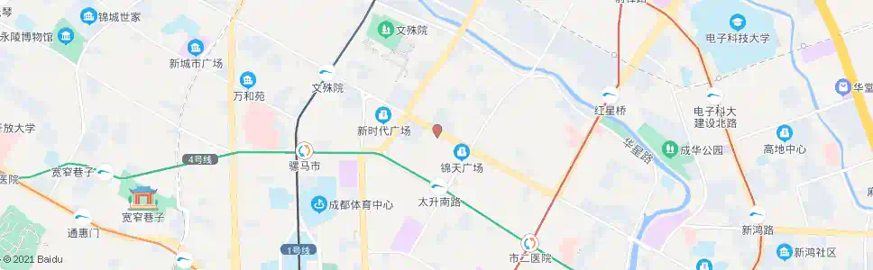 成都德盛路_公交站地图_成都公交_妙搜公交查询2024