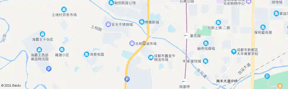 成都金丰路古柏路口_公交站地图_成都公交_妙搜公交查询2024