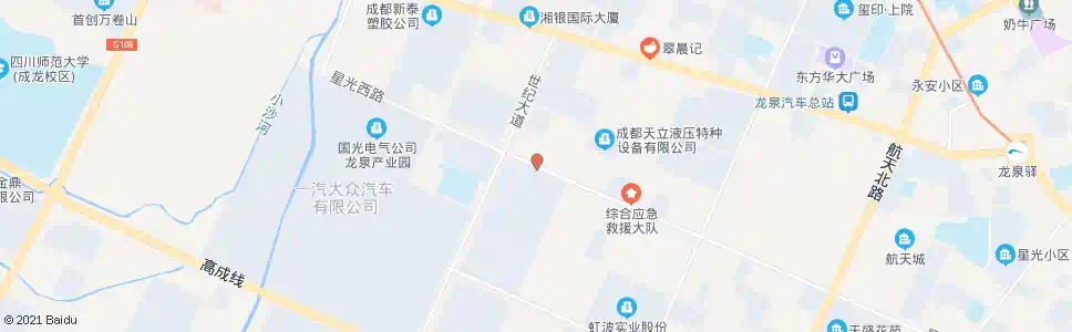 成都龙腾工业园_公交站地图_成都公交_妙搜公交查询2024