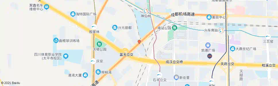 成都新北小区_公交站地图_成都公交_妙搜公交查询2024