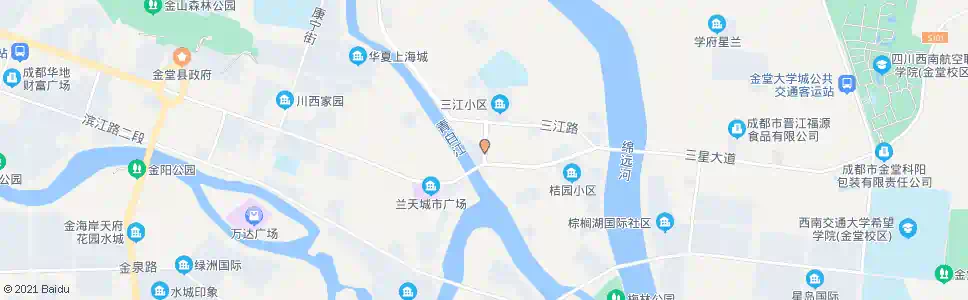 成都金广路_公交站地图_成都公交_妙搜公交查询2024