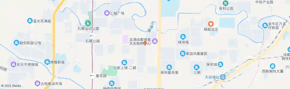 成都大天路西_公交站地图_成都公交_妙搜公交查询2024