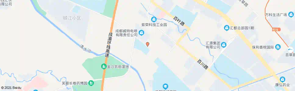 成都西源大道口_公交站地图_成都公交_妙搜公交查询2024