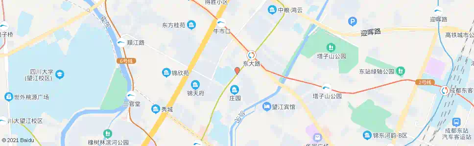 成都汇源南路_公交站地图_成都公交_妙搜公交查询2024