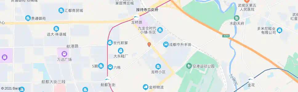 成都龙桥路口_公交站地图_成都公交_妙搜公交查询2024