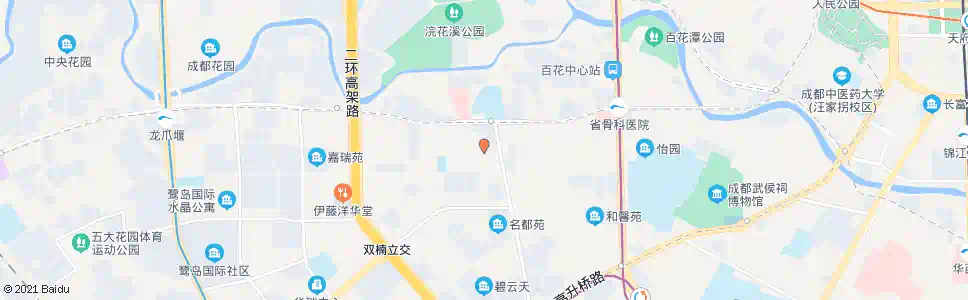 成都少陵横街_公交站地图_成都公交_妙搜公交查询2024