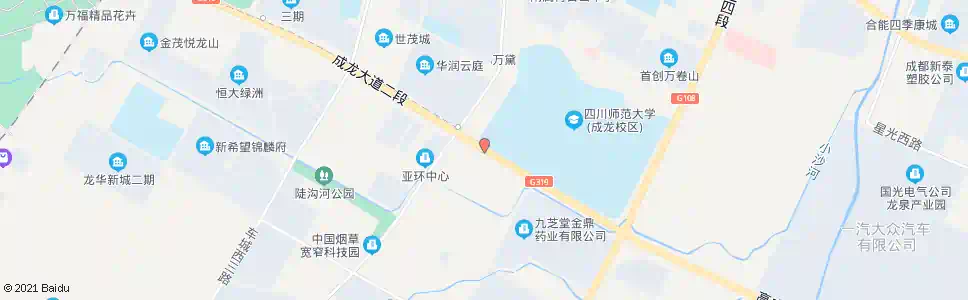 成都龙安村_公交站地图_成都公交_妙搜公交查询2024