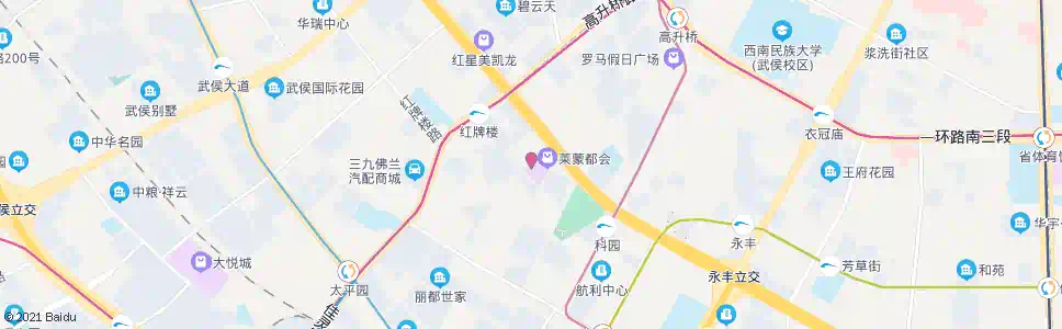 成都兴业银行_公交站地图_成都公交_妙搜公交查询2024