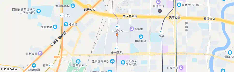 成都和记黄埔_公交站地图_成都公交_妙搜公交查询2024