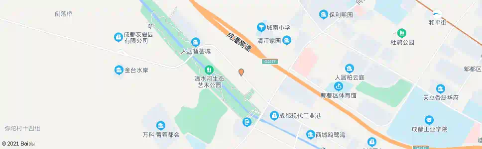 成都花石村_公交站地图_成都公交_妙搜公交查询2024