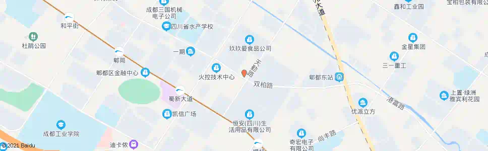 成都檬梓村_公交站地图_成都公交_妙搜公交查询2024