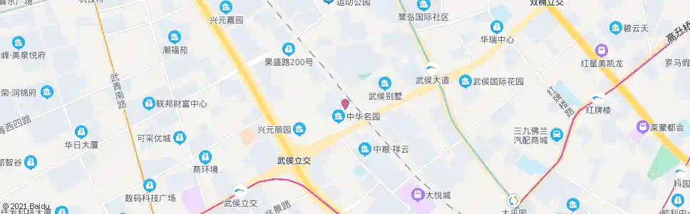 成都顺和街_公交站地图_成都公交_妙搜公交查询2024