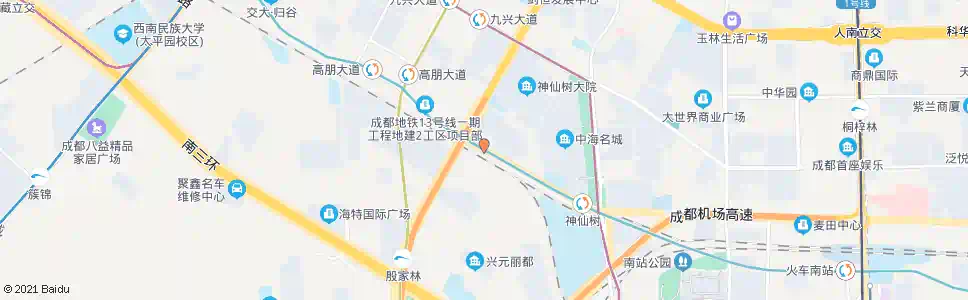 成都紫瑞大道创业路口_公交站地图_成都公交_妙搜公交查询2024