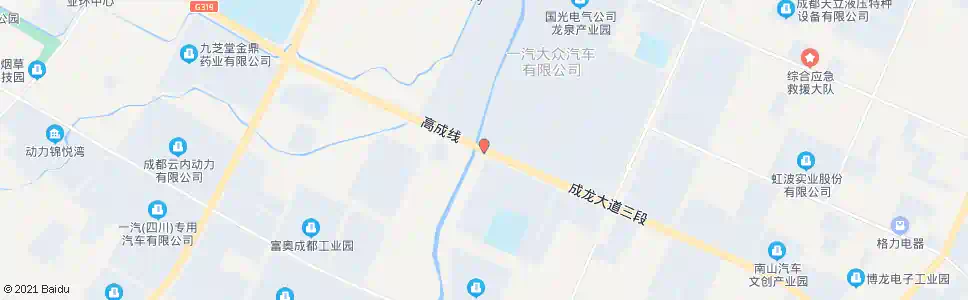 成都成龙路东风渠_公交站地图_成都公交_妙搜公交查询2024