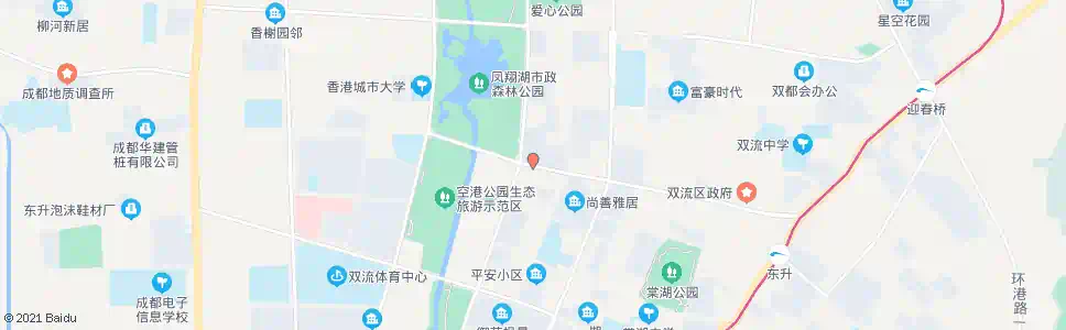 成都西安路四段_公交站地图_成都公交_妙搜公交查询2024